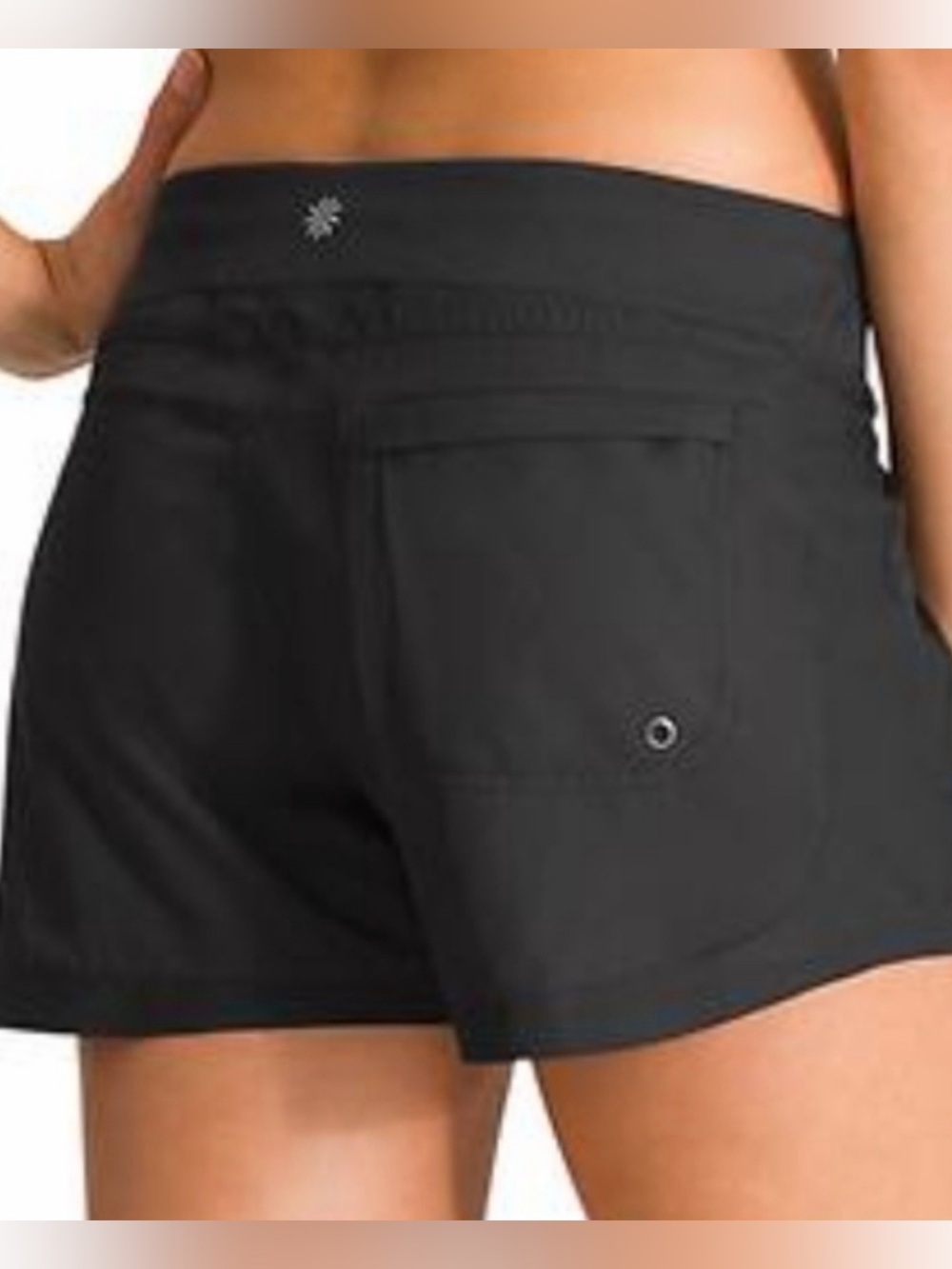 Athleta Go The Distance Black Women's Athletic Running Shorts Sz-S. EE20